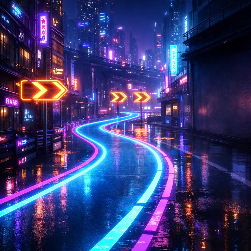Story mód neon pálya